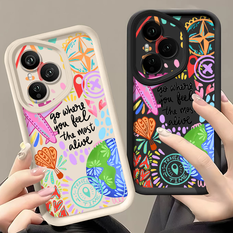 Phone Cases Art - Airplane Painting Pattern Phone Case For