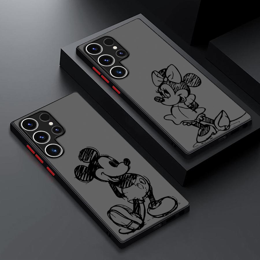 Phone Cases Galaxy S25 - Disney Mickey Minnie Case for Samsung