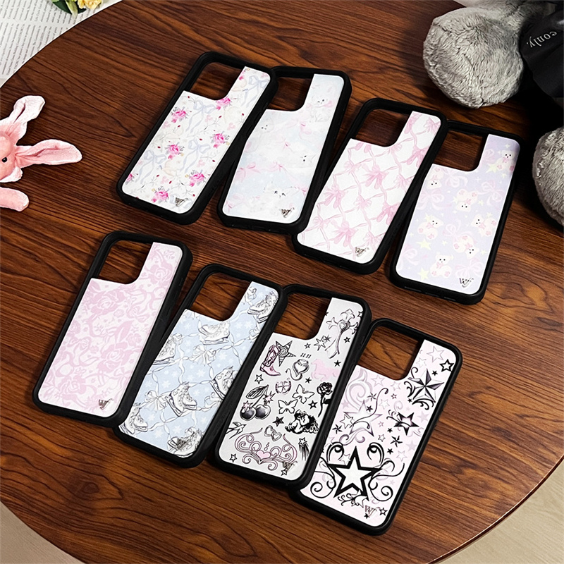 Phone Cases Wildflower - Wildflower 3D Flower Girls Bow Phone