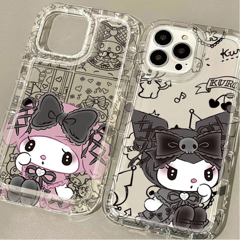 Phone Cases Iphone 16 Pro Max - Hello Kittys Kuromis Melody Phone Case