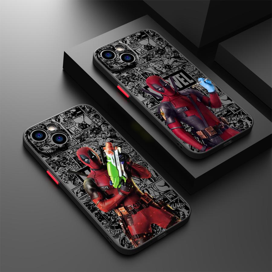 Phone Cases Iphone 16 Pro Max - Marvel Funny Deadpool Case for iPhone