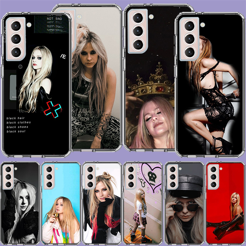 Phone Cases Com - Singer Avril Lavigne Clear Phone Cases