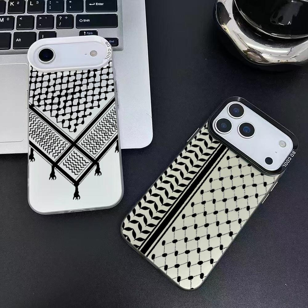 Keffiyeh P-Palestine Phone Cas - Phone Cases Iphone 16 Pro Max recensie en prijs
