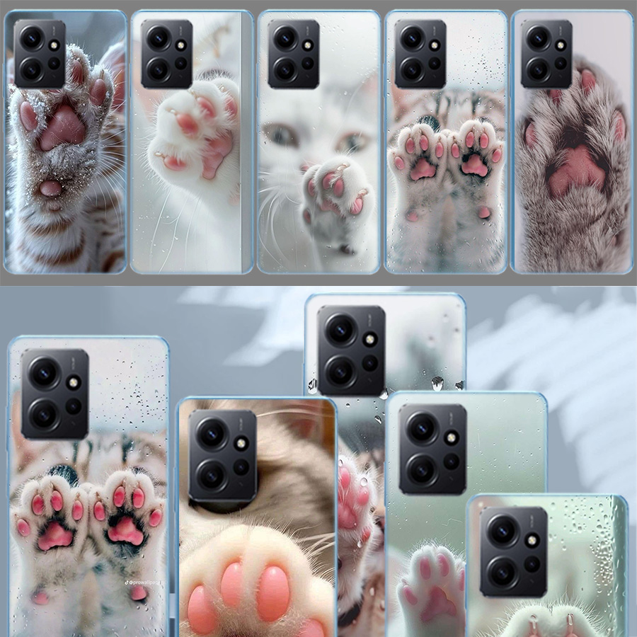 Pink Cat Hand Phone Case For R - Phone Cases Com recensie en prijs