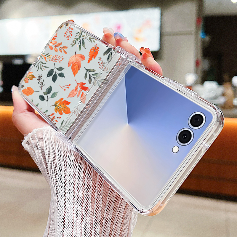 Autumn Maple Leaf Pattern Phon - Phone Cases Z Flip 5 recensie en prijs