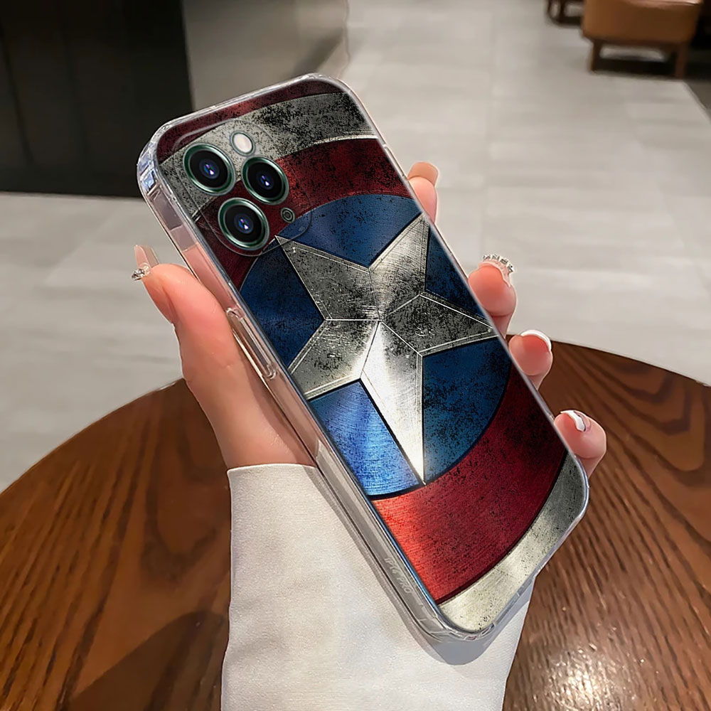 Marvel Cap USA Ironman Hulk Tr - Phone Cases Iphone 16 Pro Max recensie en prijs