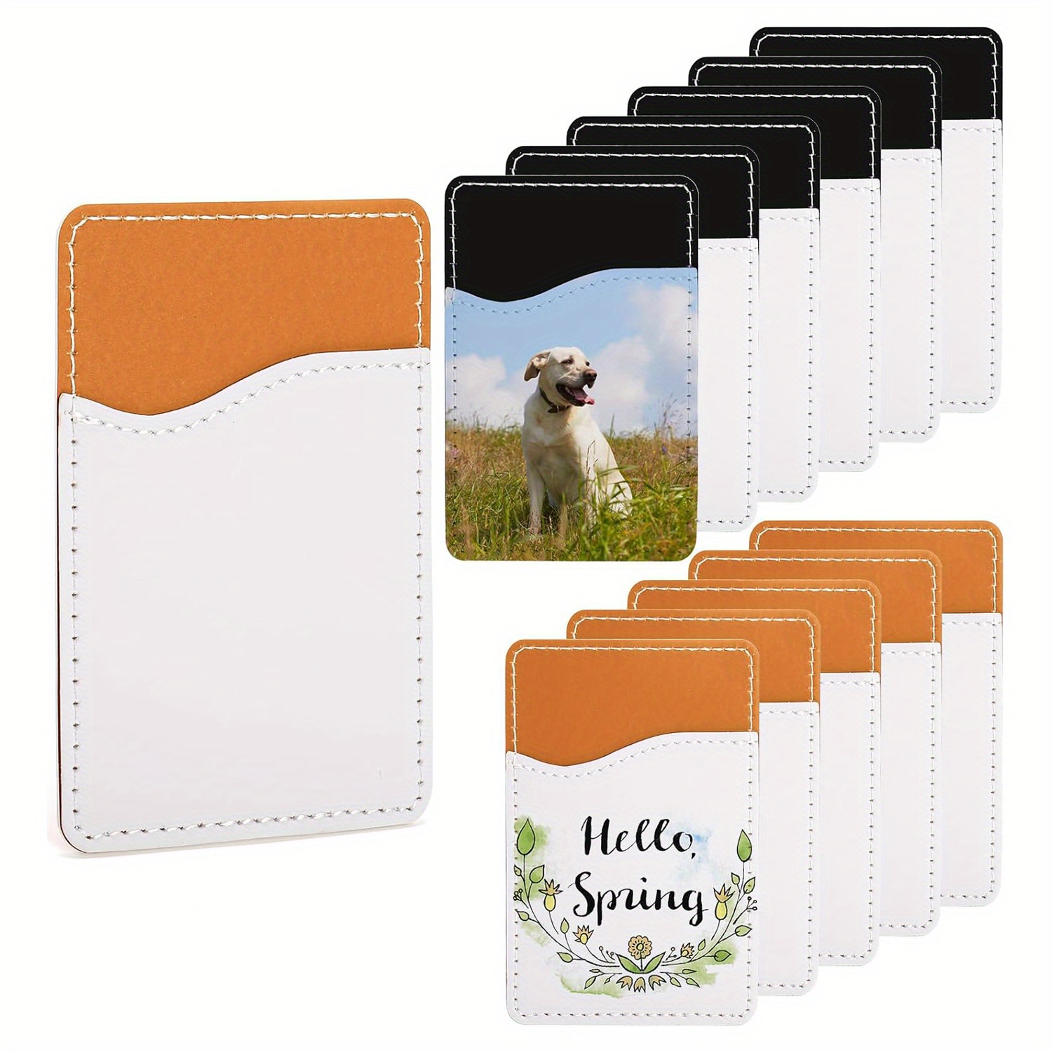 5/10pcs Sublimation Blanks Pho - Phone Cases With Wallet On Back recensie en prijs