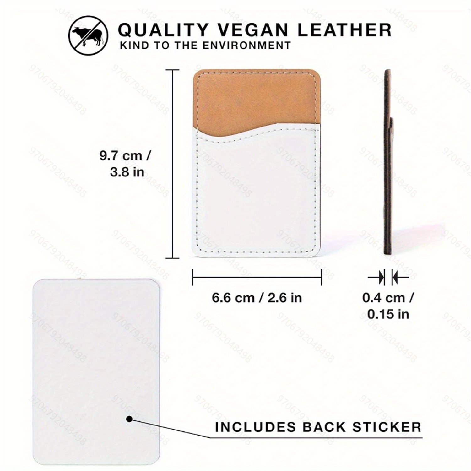 5/10pcs Sublimation Blanks Pho - Phone Cases With Wallet On Back recensie en prijs
