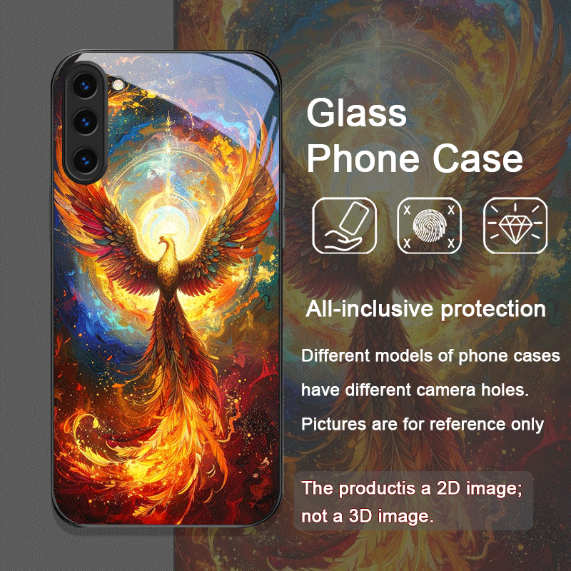 Aesthetic Phoenix Fire Feather - Phone Cases Galaxy S25 recensie en prijs