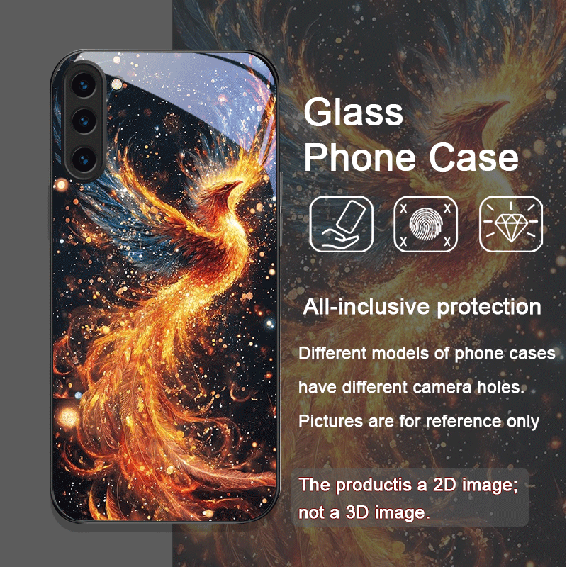 Aesthetic Phoenix Fire Feather - Phone Cases Galaxy S25 recensie en prijs