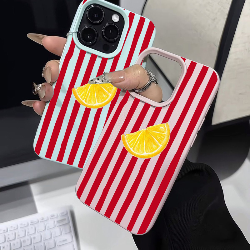 Fashion Lemon Pattern TPU Sili - Phone Cases Iphone 16 Pro Max recensie en prijs