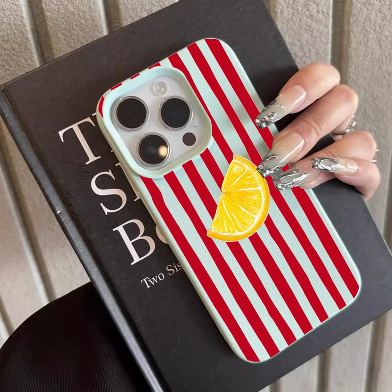 Fashion Lemon Pattern TPU Sili - Phone Cases Iphone 16 Pro Max recensie en prijs