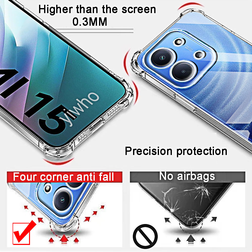 Transparent Case for Redmi 15C - Phone Cases Europe recensie en prijs