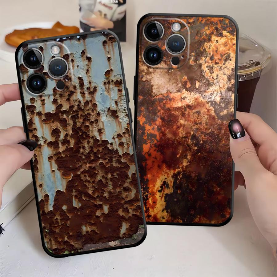 Retro Rust Design Case for iPh - Phone Cases Art recensie en prijs