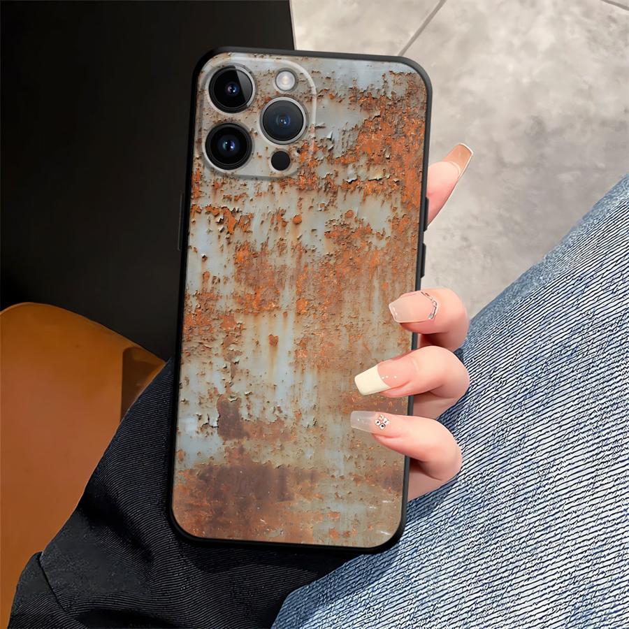 Retro Rust Design Case for iPh - Phone Cases Art recensie en prijs