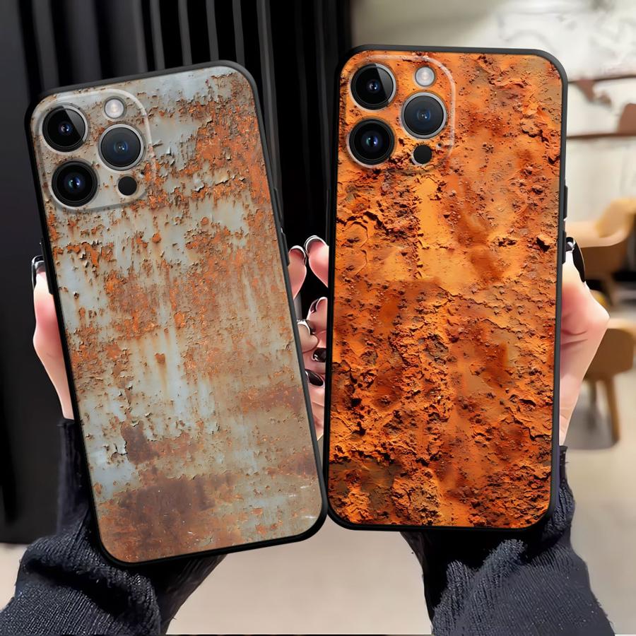 Retro Rust Design Case for iPh - Phone Cases Art recensie en prijs
