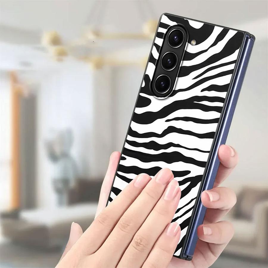 Zebra Striped Sunflower Back P - Phone Cases Z Fold 4 recensie en prijs