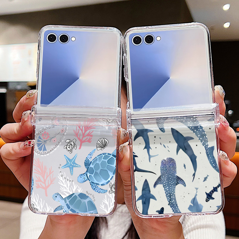 Sharks Shells Phone Case For S - Phone Cases Z Flip 5 recensie en prijs