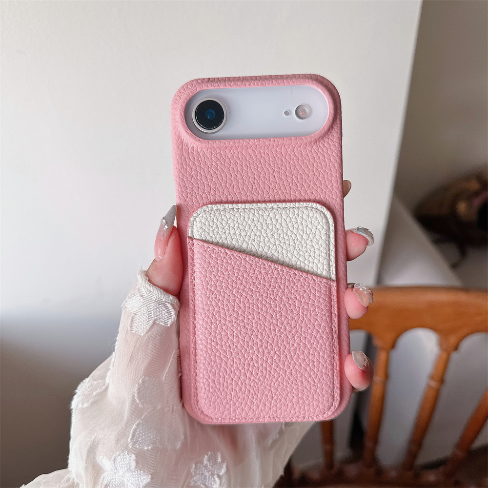 Luxury Color Collision Leather - Phone Cases With Wallet On Back recensie en prijs