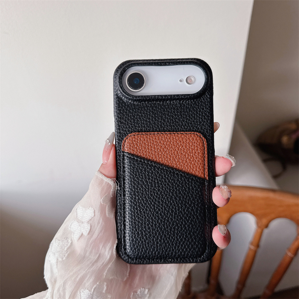 Luxury Color Collision Leather - Phone Cases With Wallet On Back recensie en prijs