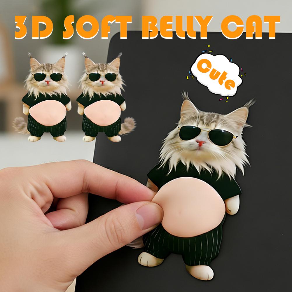 3 Kinds Tabby Cat 3D Belly Sti - Phone Cases Europe recensie en prijs