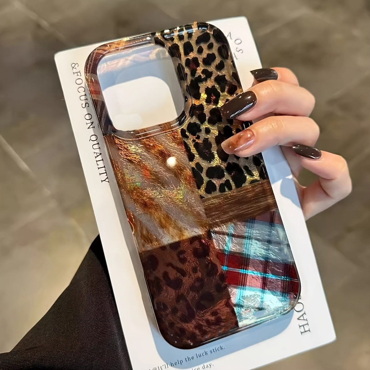 High-End Leopard Print And Tin - Phone Cases Art recensie en prijs