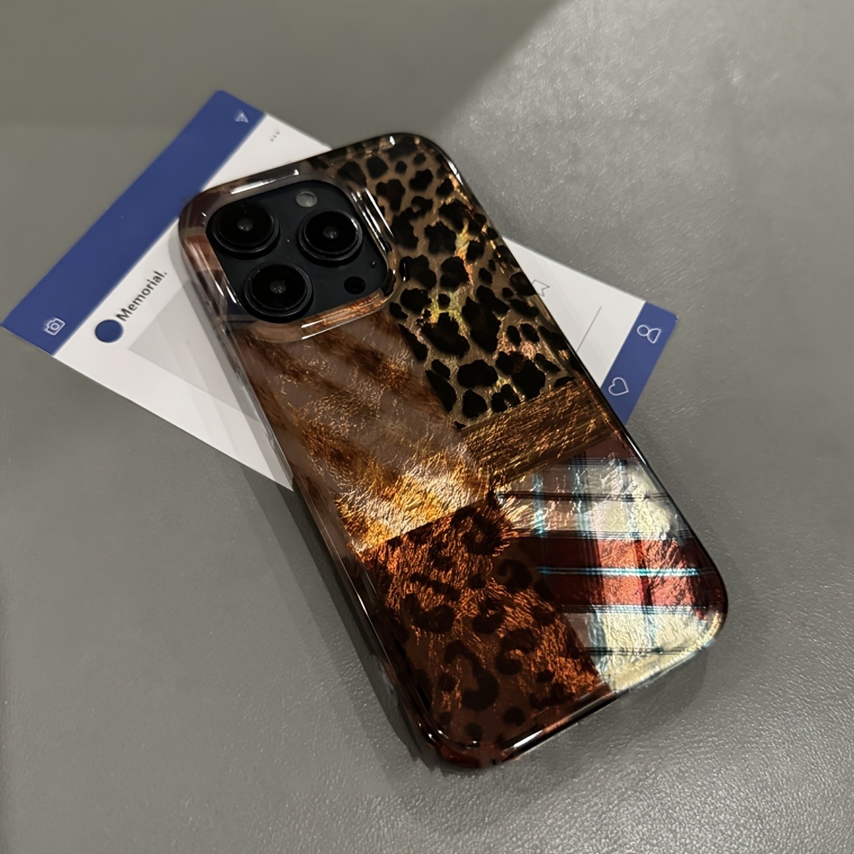High-End Leopard Print And Tin - Phone Cases Art recensie en prijs