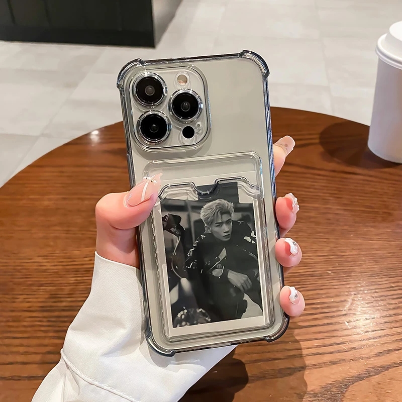 Transparent Card Slot Bag Hold - Phone Cases With Wallet On Back recensie en prijs