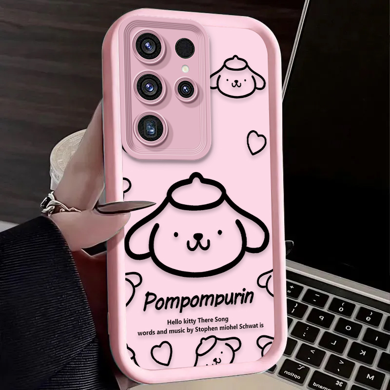 Sanrio Hello Kitty Pompom Puri - Phone Cases Galaxy S25 recensie en prijs