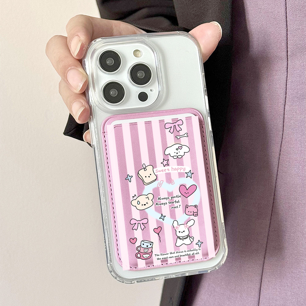Cute Girly Sketch Style Leathe - Phone Cases With Wallet On Back recensie en prijs