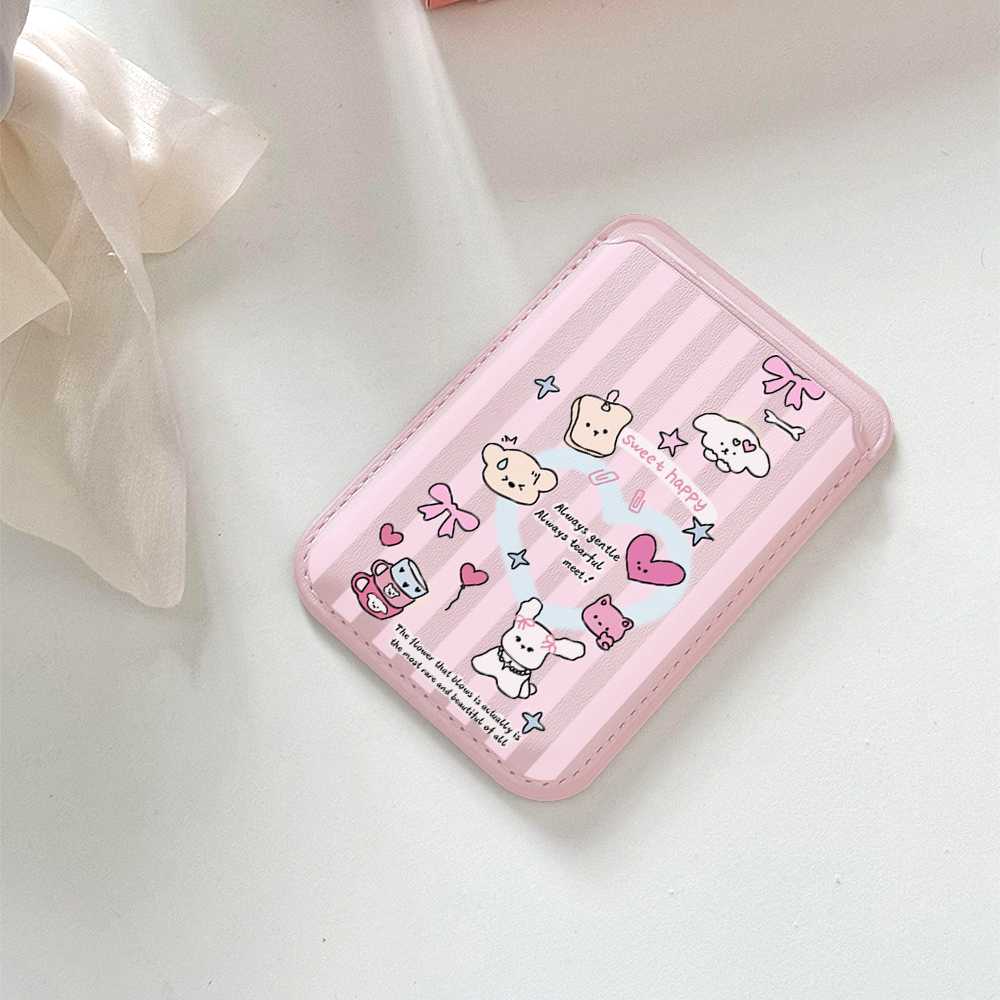 Cute Girly Sketch Style Leathe - Phone Cases With Wallet On Back recensie en prijs