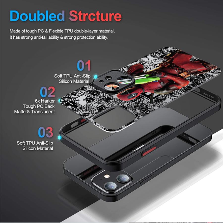 Marvel Funny Deadpool Case for - Phone Cases Iphone 16 Pro Max recensie en prijs
