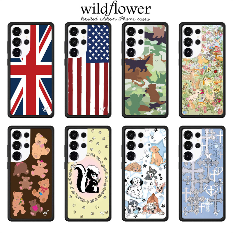 Wildflower Union Jack Flag of - Phone Cases Uk Samsung recensie en prijs
