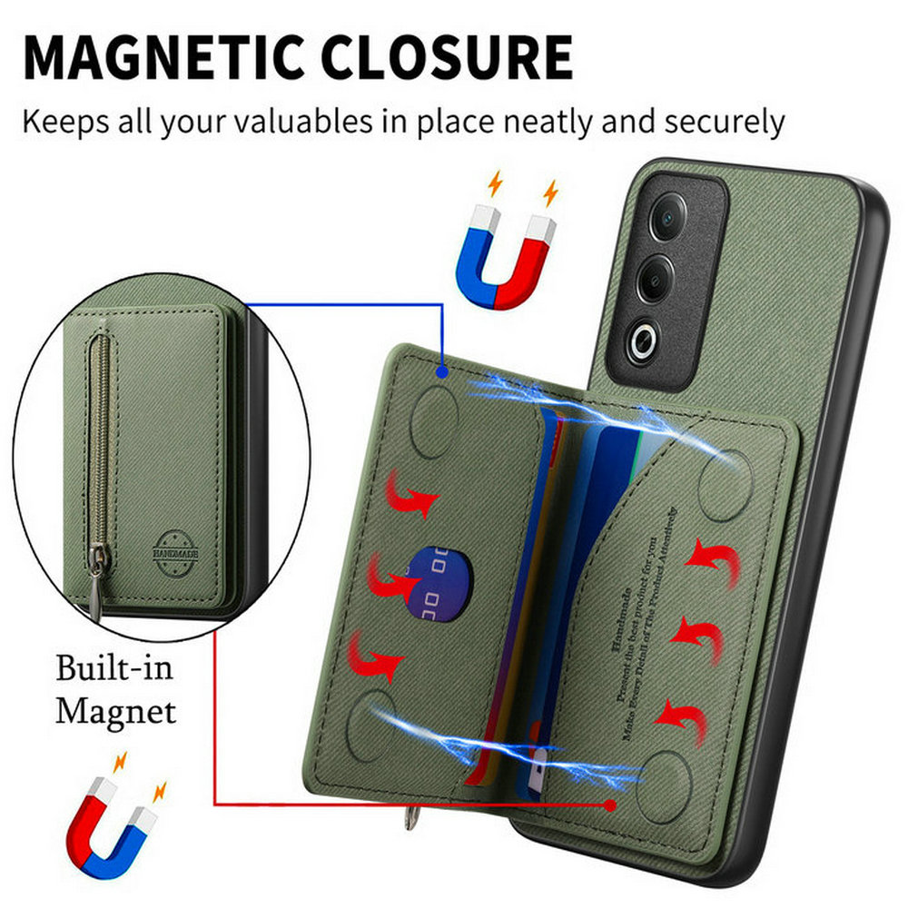 For OPPO A5 Pro 5G 4G Zipper W - Phone Cases With Wallet On Back recensie en prijs