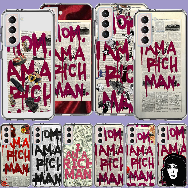 Mom, I Am A Rich Man Clear Pho - Phone Cases Com recensie en prijs