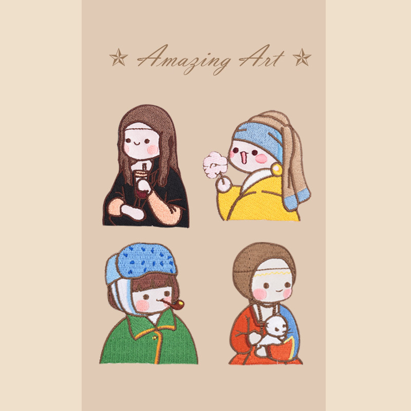 1 PC Cartoon Girl Embroidery P - Phone Cases Eco Friendly recensie en prijs