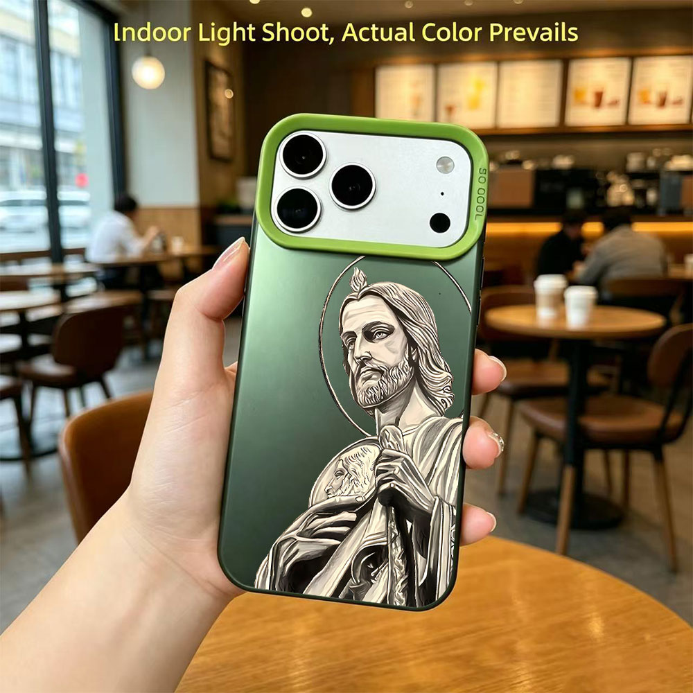 San Judas Tadeo Pattern Design - Phone Cases Iphone 16 Pro Max recensie en prijs