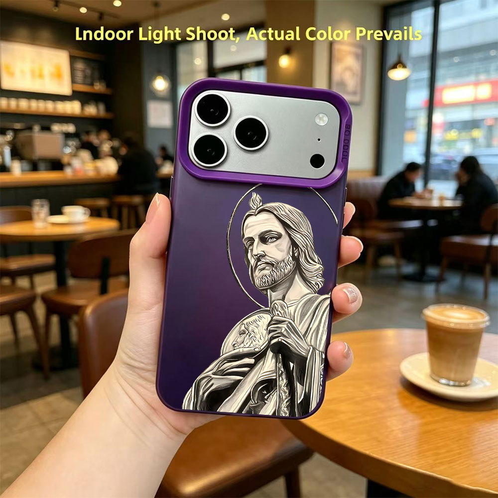 San Judas Tadeo Pattern Design - Phone Cases Iphone 16 Pro Max recensie en prijs