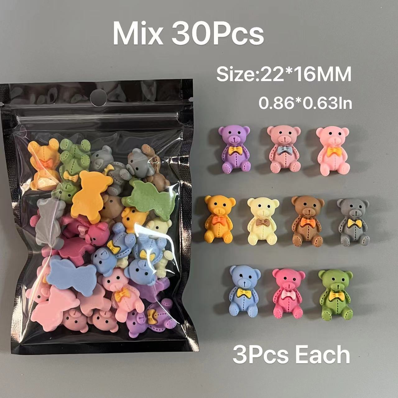 30Pcs Mix Cartoon Bear Bunny H - Phone Cases Europe recensie en prijs