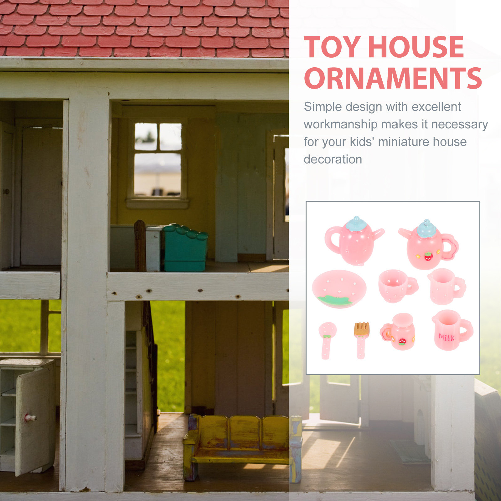 1Set Miniature House Tableware - Phone Cases Europe recensie en prijs