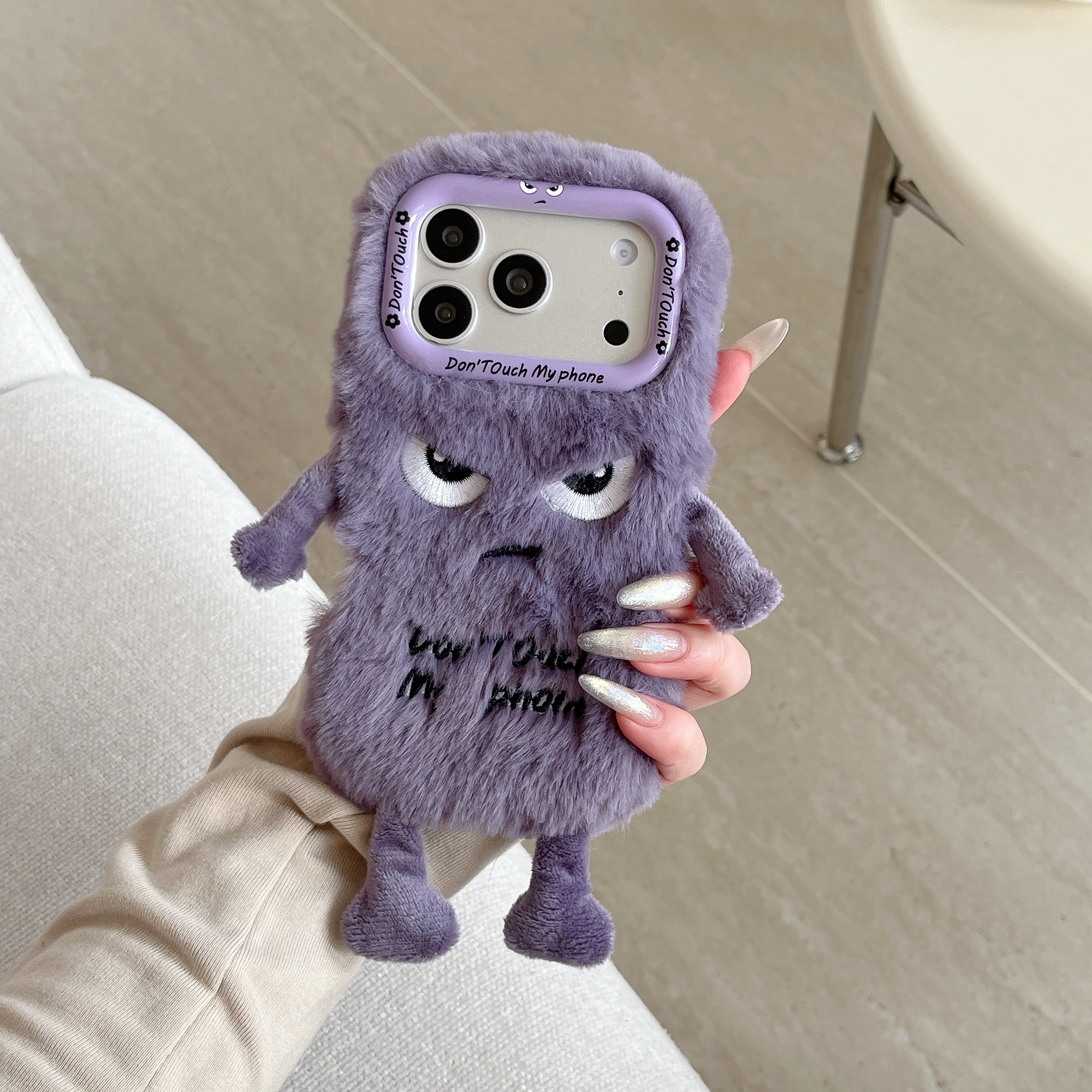 Cute Plush Phone Case with Qui - Phone Cases Iphone 17 recensie en prijs