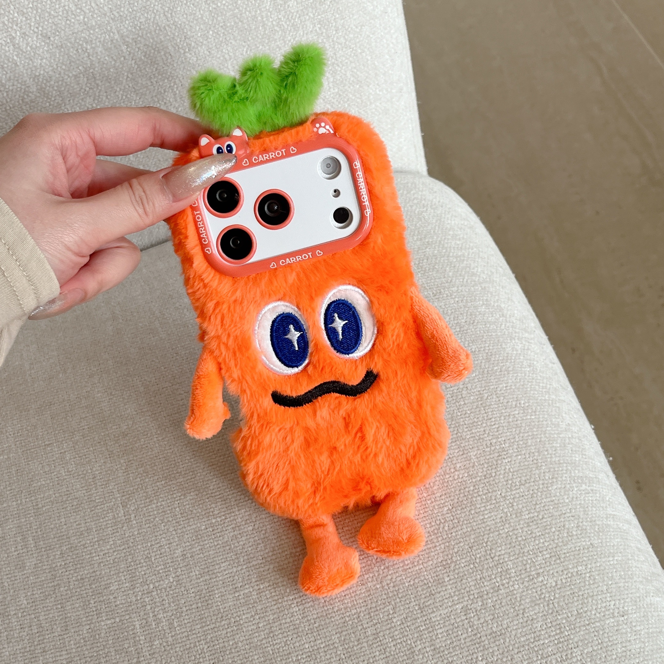 Cute Plush Phone Case with Qui - Phone Cases Iphone 17 recensie en prijs