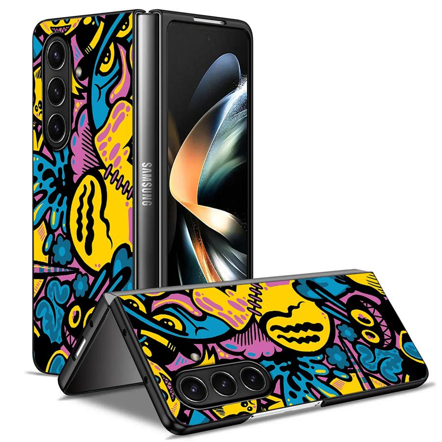 Cartoon Graffiti Design Case f - Phone Cases Z Fold 4 recensie en prijs
