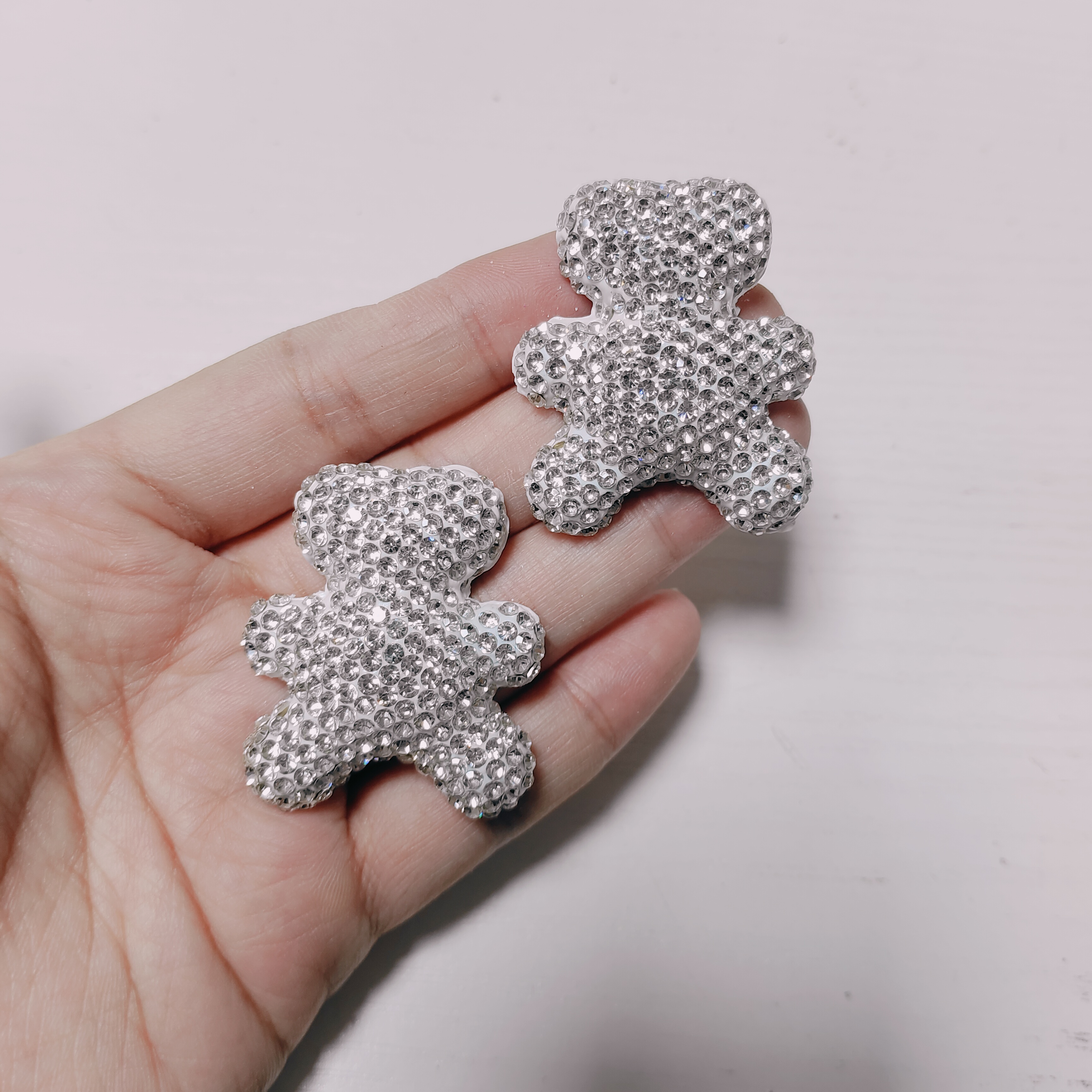 2Pcs Shiny Full Rhinestone Bea - Phone Cases Europe recensie en prijs