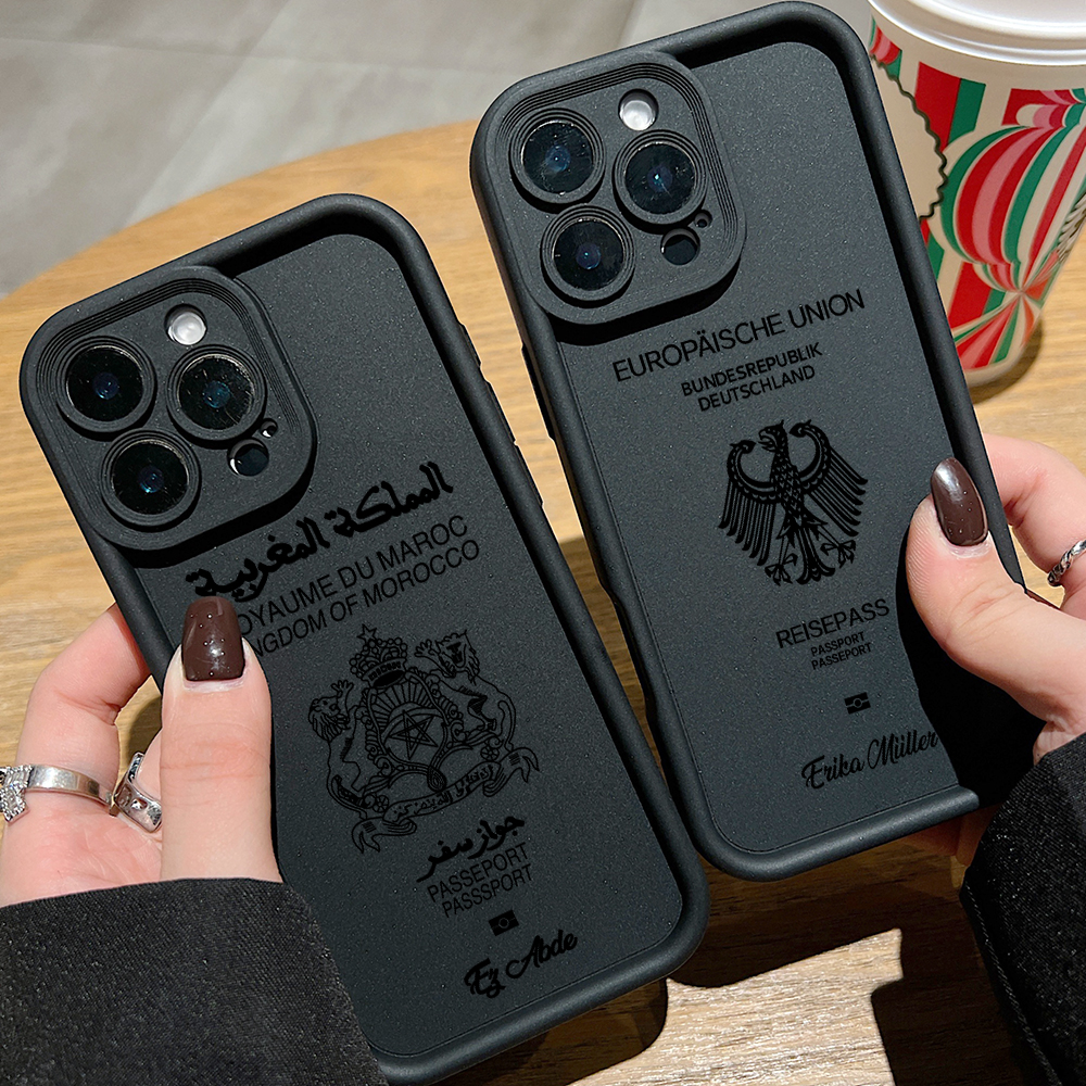 Morocco UK USA Passport Phone  - Phone Cases Uk Samsung recensie en prijs