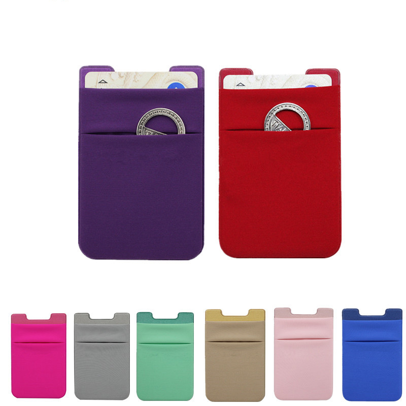 1PCS Credit Card Holder Adhesi - Phone Cases With Wallet On Back recensie en prijs