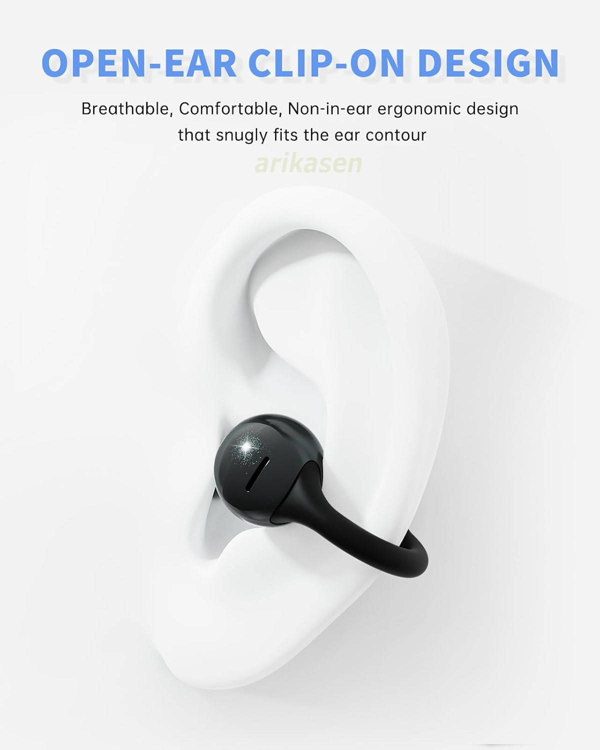Clip on Earbuds Bluetooth 6.0  - Phone Cases On Amazon recensie en prijs