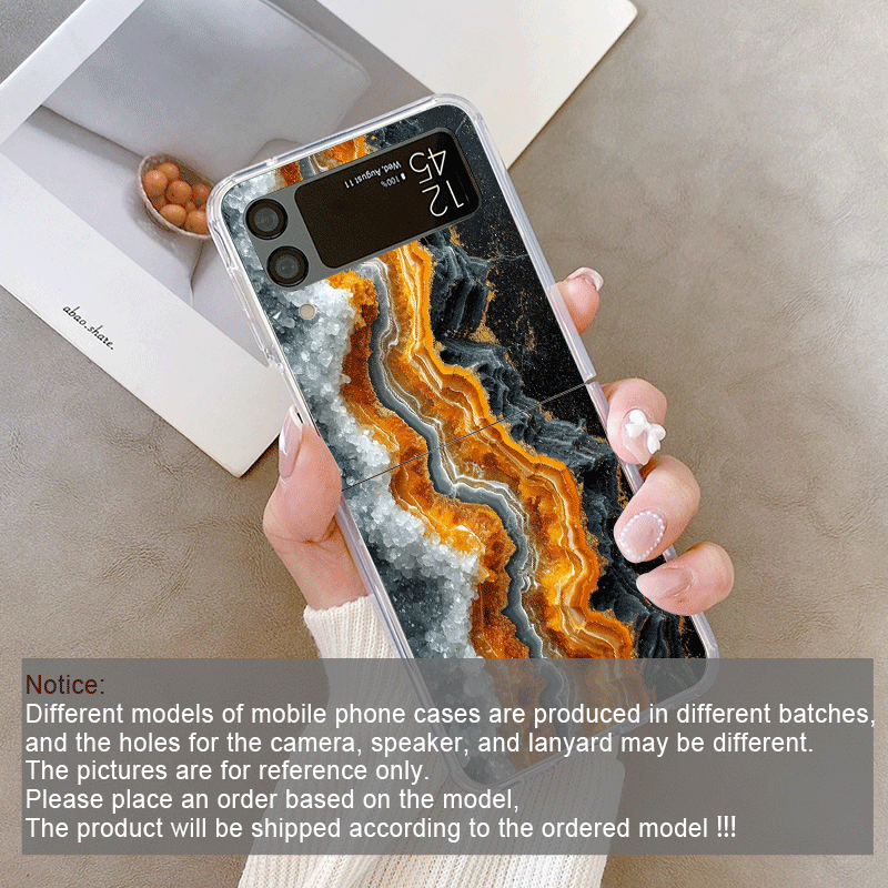 Artistic Colorful Marble Textu - Phone Cases Z Flip 5 recensie en prijs