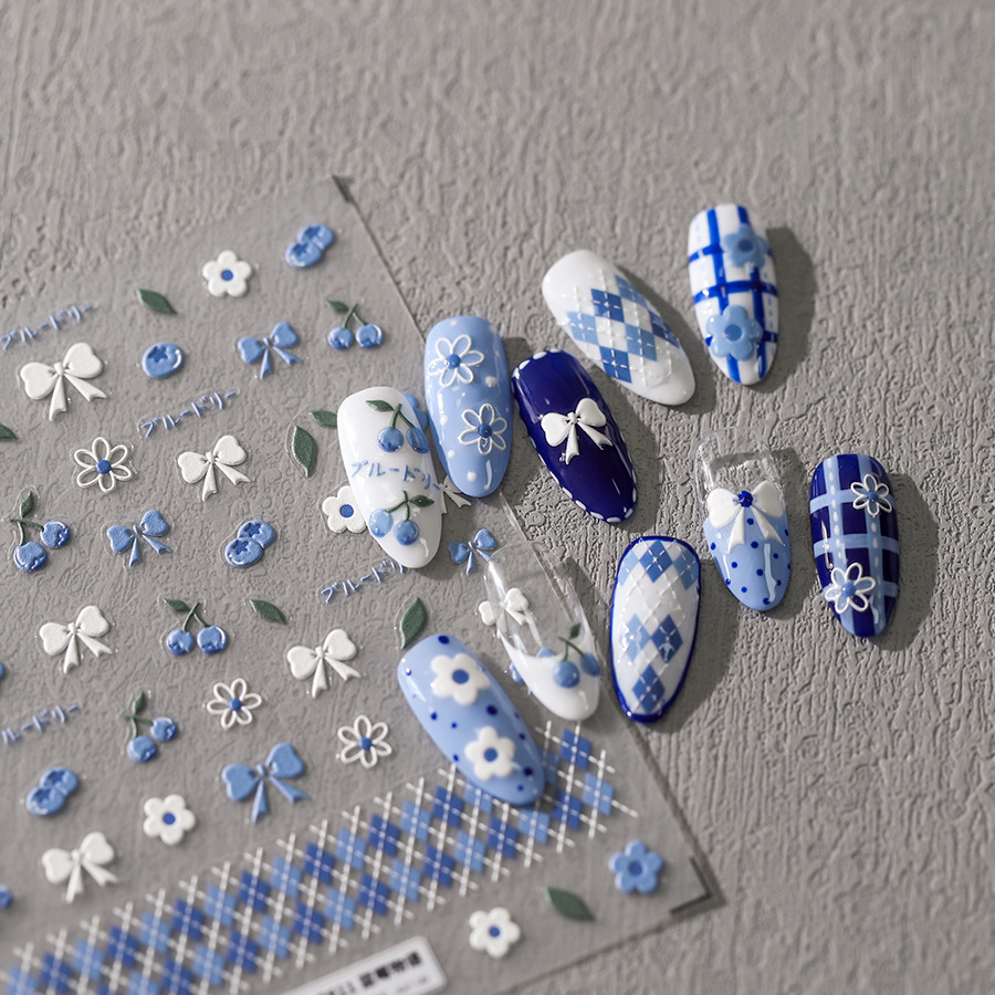 1Pc 3D Nail Art Stickers Littl - Phone Cases Europe recensie en prijs